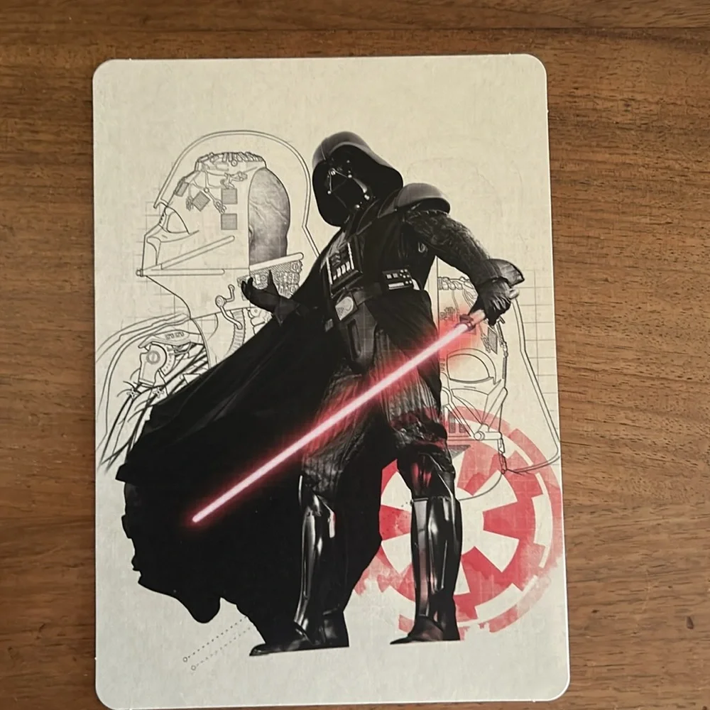 Disney post cards and tissue